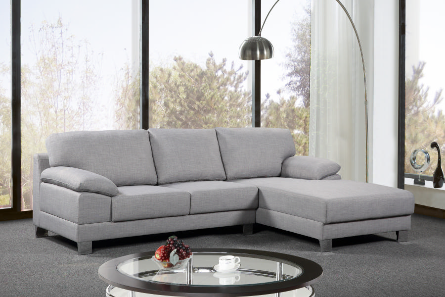 Empire Chaise Suite RHF Grey